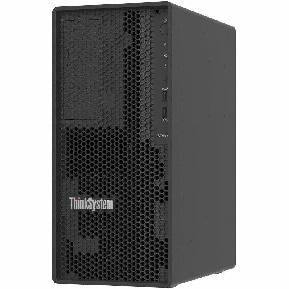 Lenovo ThinkSystem ST50 V3 7DF3A00HNA Tower Server - 1 Xeon E-2414 2.60 GHz - 16 GB RAM - Serial ATA/600 Controller