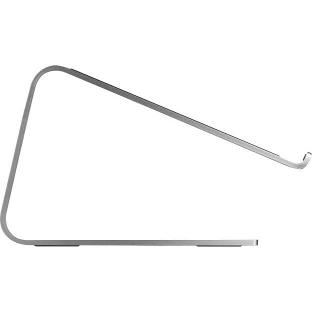 Macally Aluminum Horizontal Laptop Stand for Laptops and Macbooks up to 17"