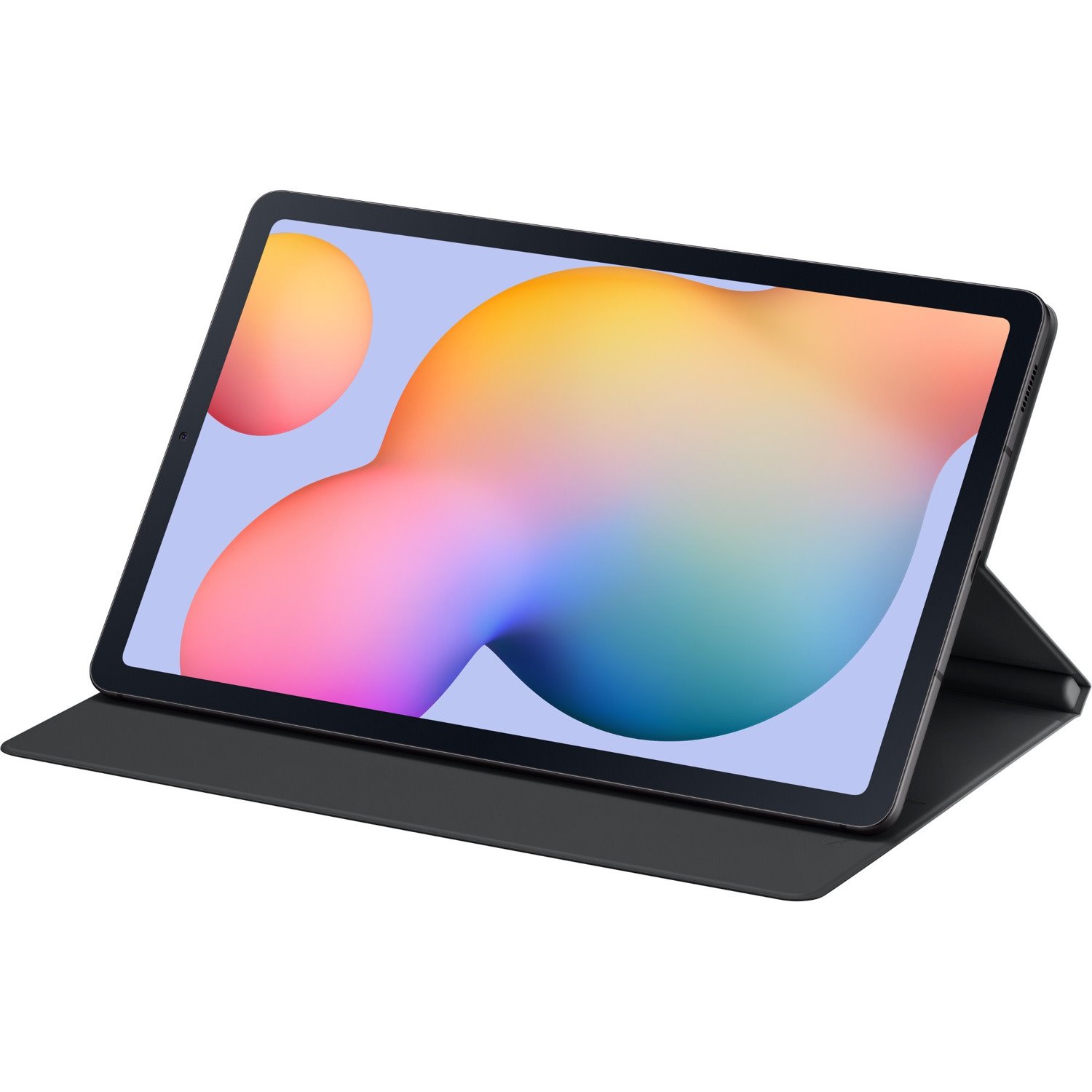 Samsung Book Cover Carrying Case (Book Fold) Samsung Galaxy Tab S6 Lite Smartphone - Grey