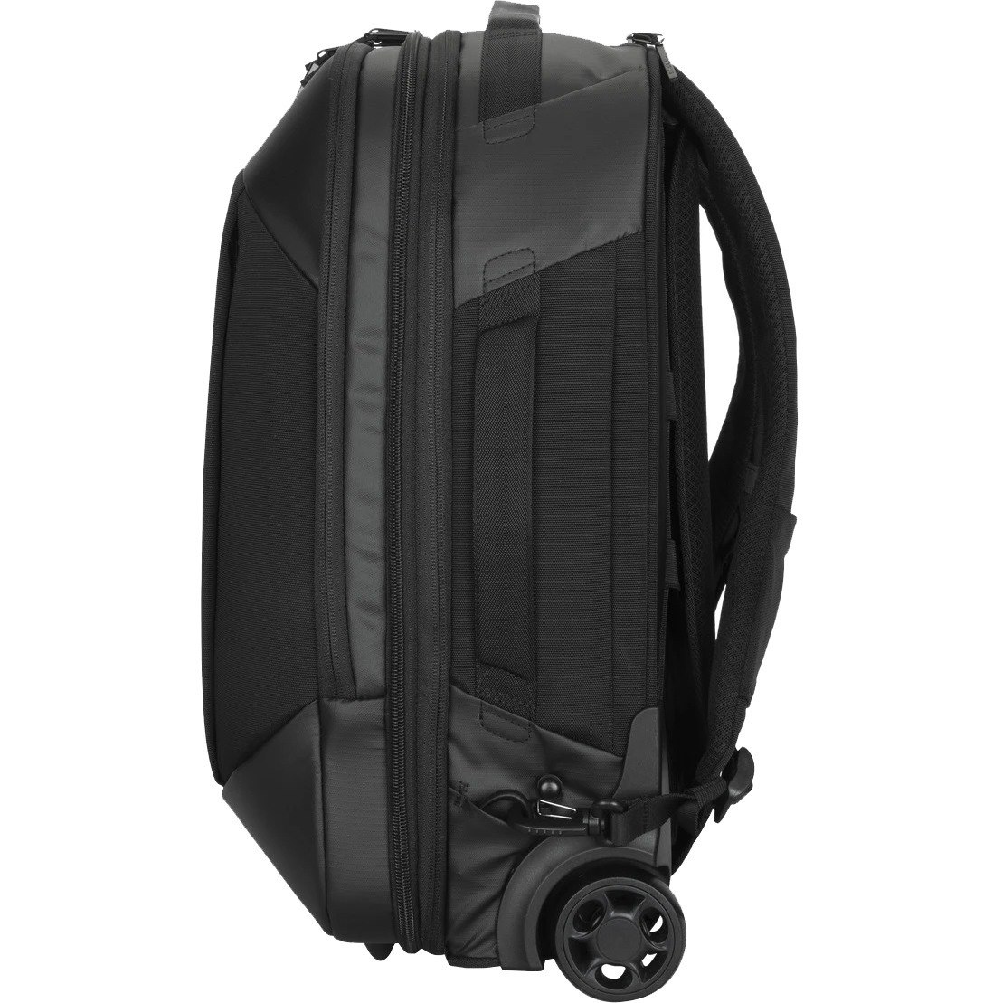 Targus Mobile Tech Traveler EcoSmart TBR040GL Carrying Case (Rolling Backpack) for 39.6 cm (15.6") Notebook - Black