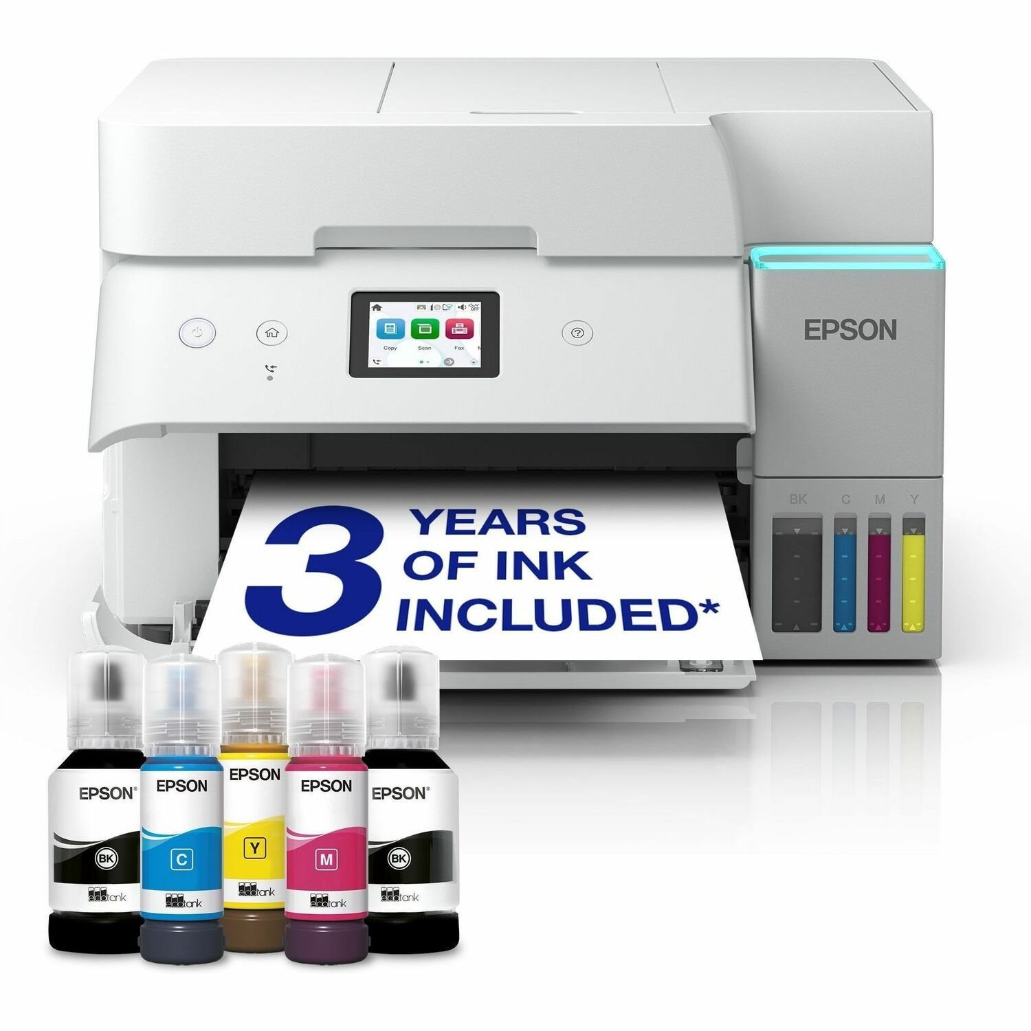 Epson ET-4956 Wired & Wireless EcoTank Inkjet Multifunction Printer - Colour