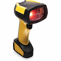 Datalogic PowerScan PD9630-DPX Rugged Industrial, Inventory Handheld Barcode Scanner Kit - Wireless Connectivity - Black, Yellow