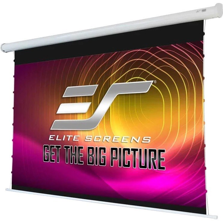 Elite Screens VMAX Tab-Tension 3 VMAXT100XWH3 100" Electric Projection Screen