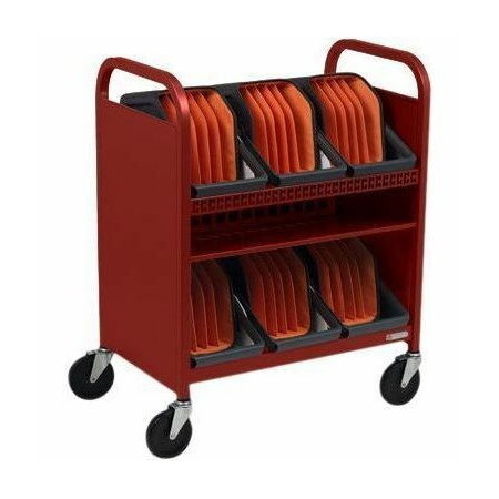 Bretford CUBE Transport Cart with Caddies - TVCT30CAD