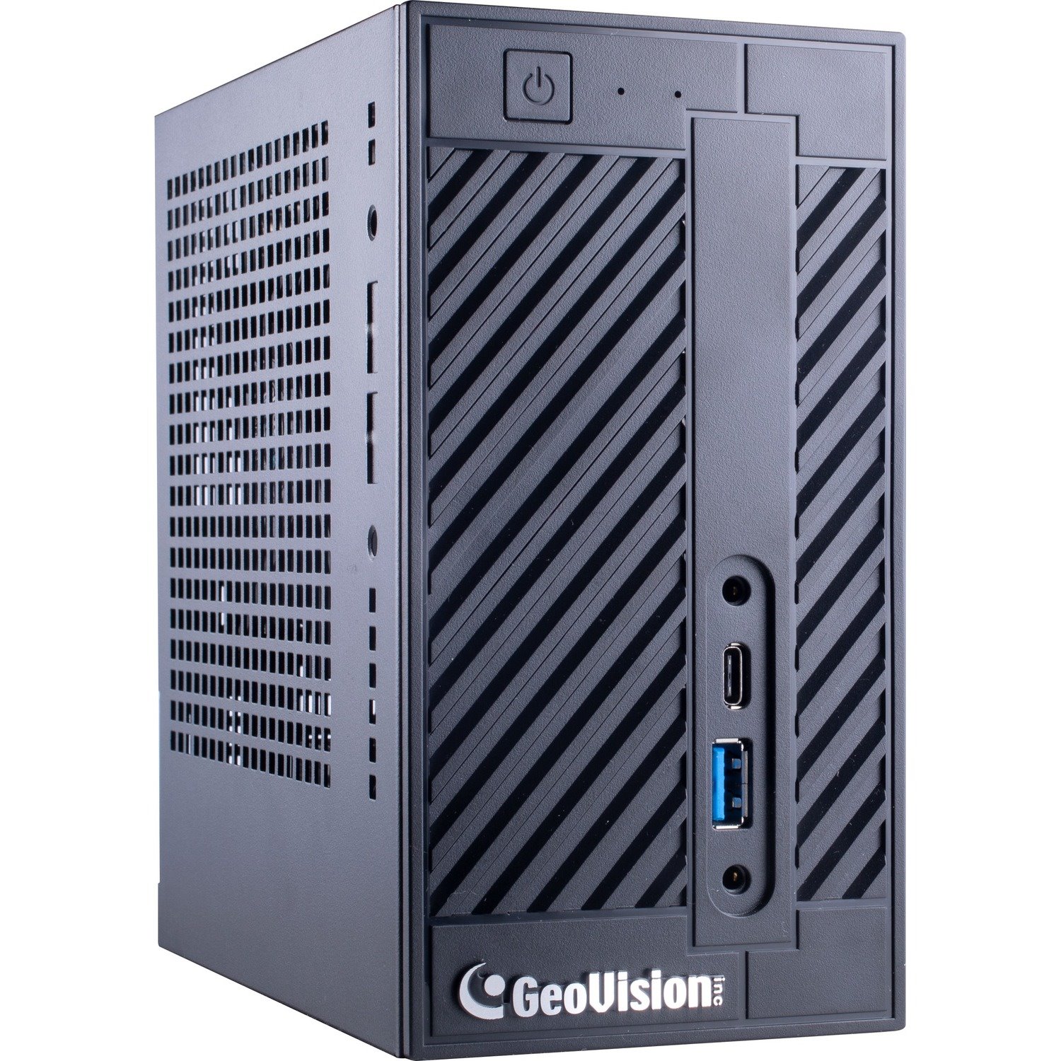 GeoVision GV-Mini UVS-NRLT256-0000 Desktop Computer - Intel Core i3 - 8 GB - Mini PC - Black