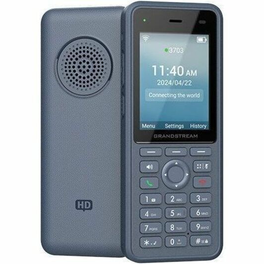 Grandstream WP836 IP Phone - Cordless - Cordless - Bluetooth, Wi-Fi - 4 Multiple Conferencing