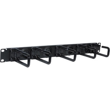 Tripp Lite by Eaton Rack Enclosure Cabinet Horizontal Cable Ring Flexible 1URM