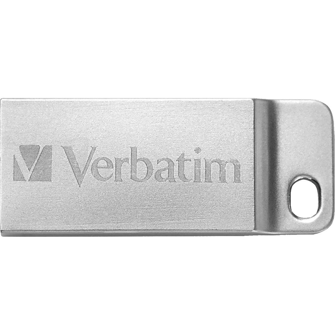 Verbatim 64GB Metal Executive USB Flash Drive - Silver