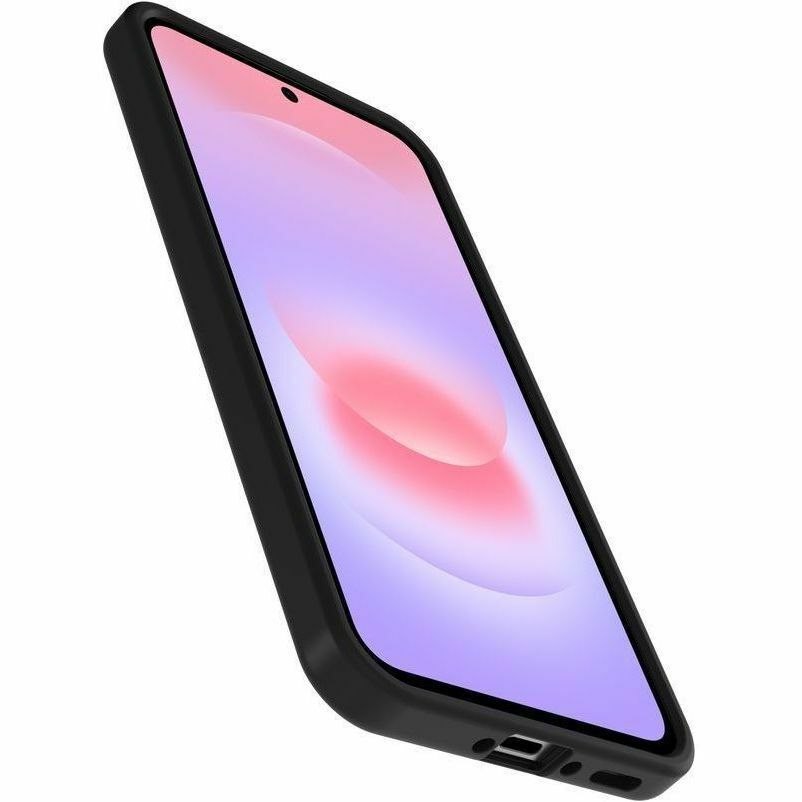 OtterBox React Case for Samsung Galaxy A37 Smartphone - Black Crystal (Clear/Black)