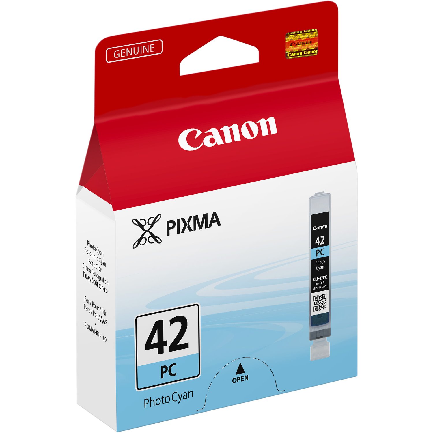 Canon CLI42 PC Original Inkjet Ink Cartridge - Photo Cyan Pack