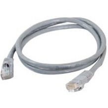 Quiktron Q-Series Patch Cords, CAT5E, Booted, Gray, 14 FT