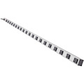 Eaton Tripp Lite Series 20-Outlet Vertical Power Strip, 120V, 15A, 15 ft. (4.57 m) Cord, 5-15P, 60 in.