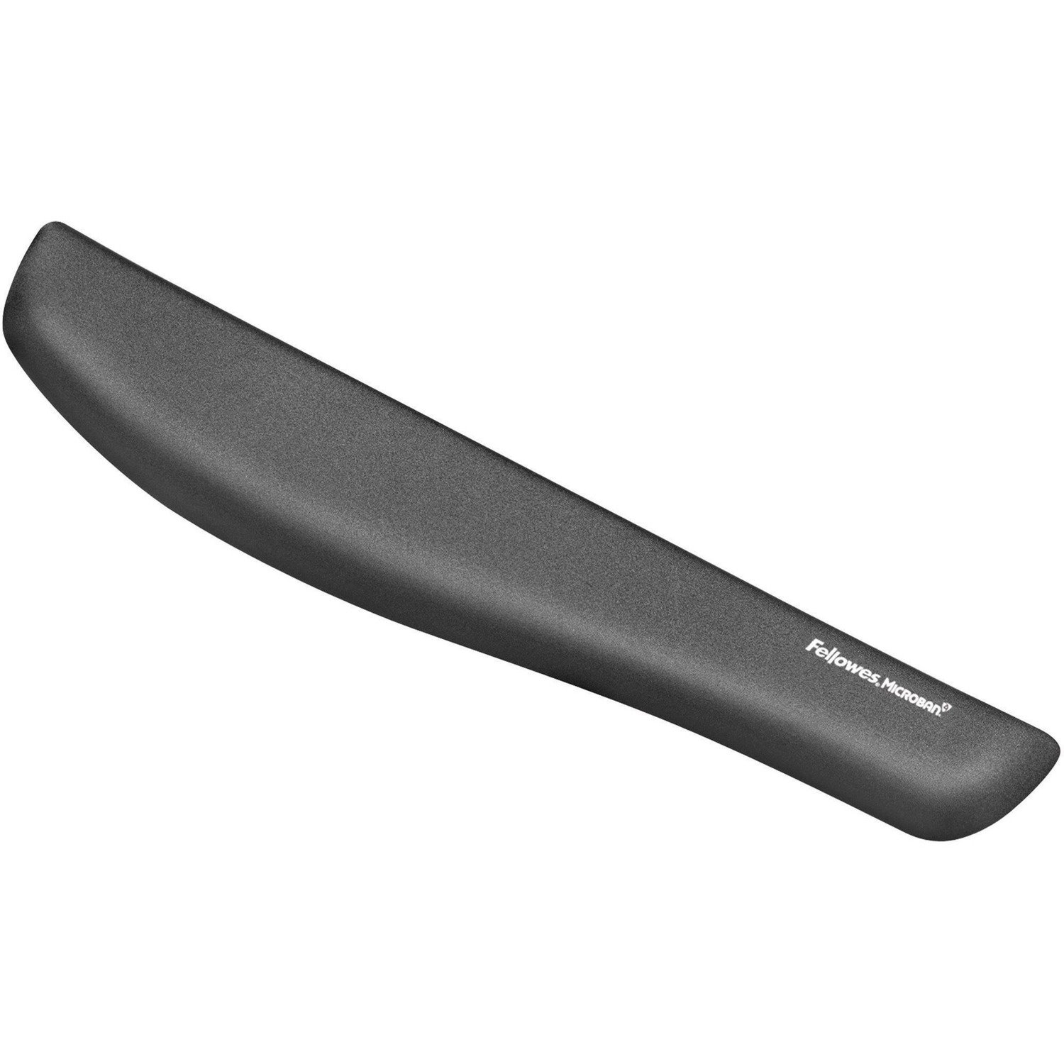 Fellowes&reg; PlushTouch&trade; Foam Keyboard Wrist Rest with MICROBAN&reg; - Graphite (9252301)