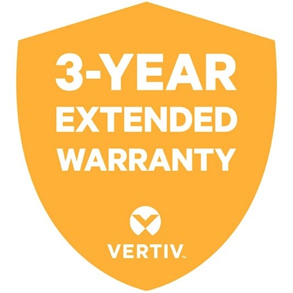 Vertiv 3 Year Extended Warranty for Vertiv Liebert PSP 500VA UPS Includes Parts and Labor