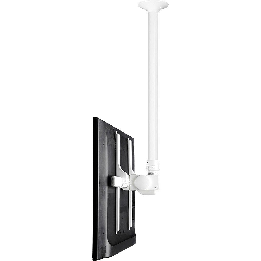 Atdec Telehook TH-3070-CTLW Ceiling Mount for Flat Panel Display - White