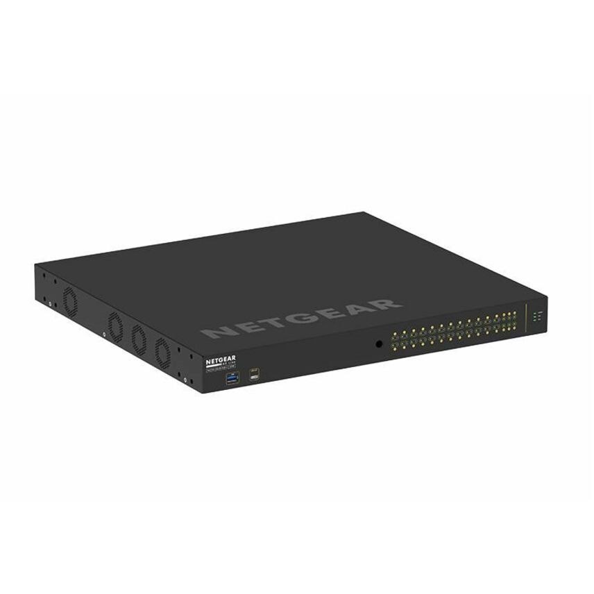 Netgear AV Line M4250 M4250-26G4F-PoE++ 26 Ports Manageable Ethernet Switch - Gigabit Ethernet - 10/100/1000Base-T, 1000Base-X