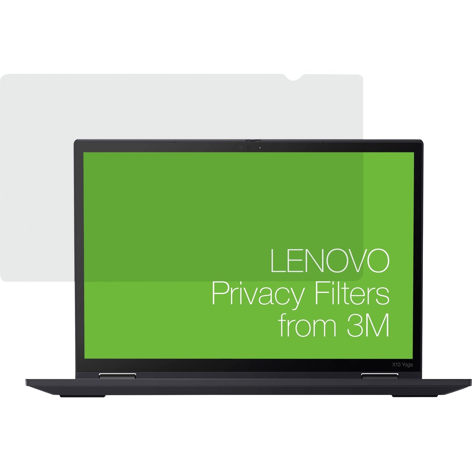 Lenovo 13.3 inch 1610 Privacy Filter for X13 YOGA Gen2 with Comply Attachment from 3M