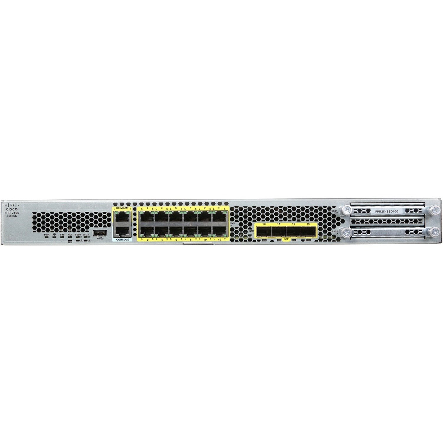 Cisco Firepower 2120 NGFW Appliance, 1U