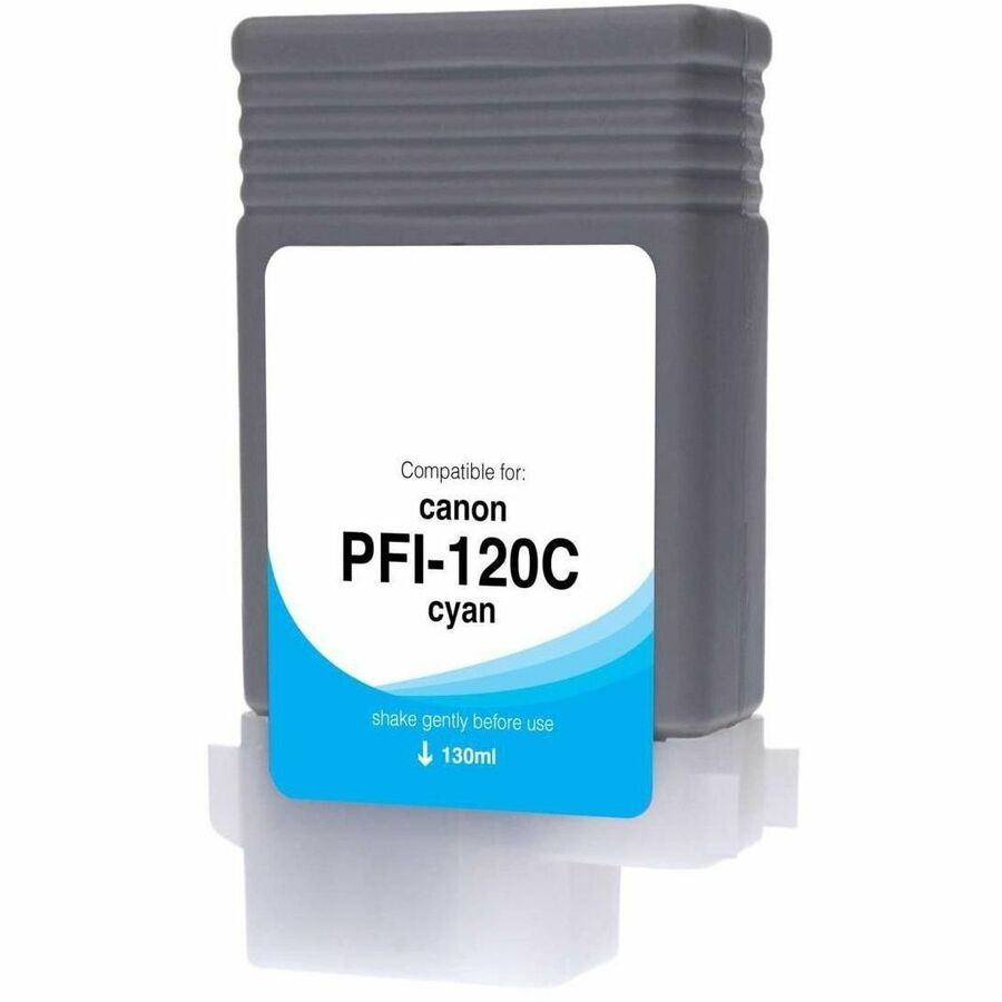 WF Non-OEM New Cyan Wide Format Ink Cartridge for Canon PFI-120 (2886C001)