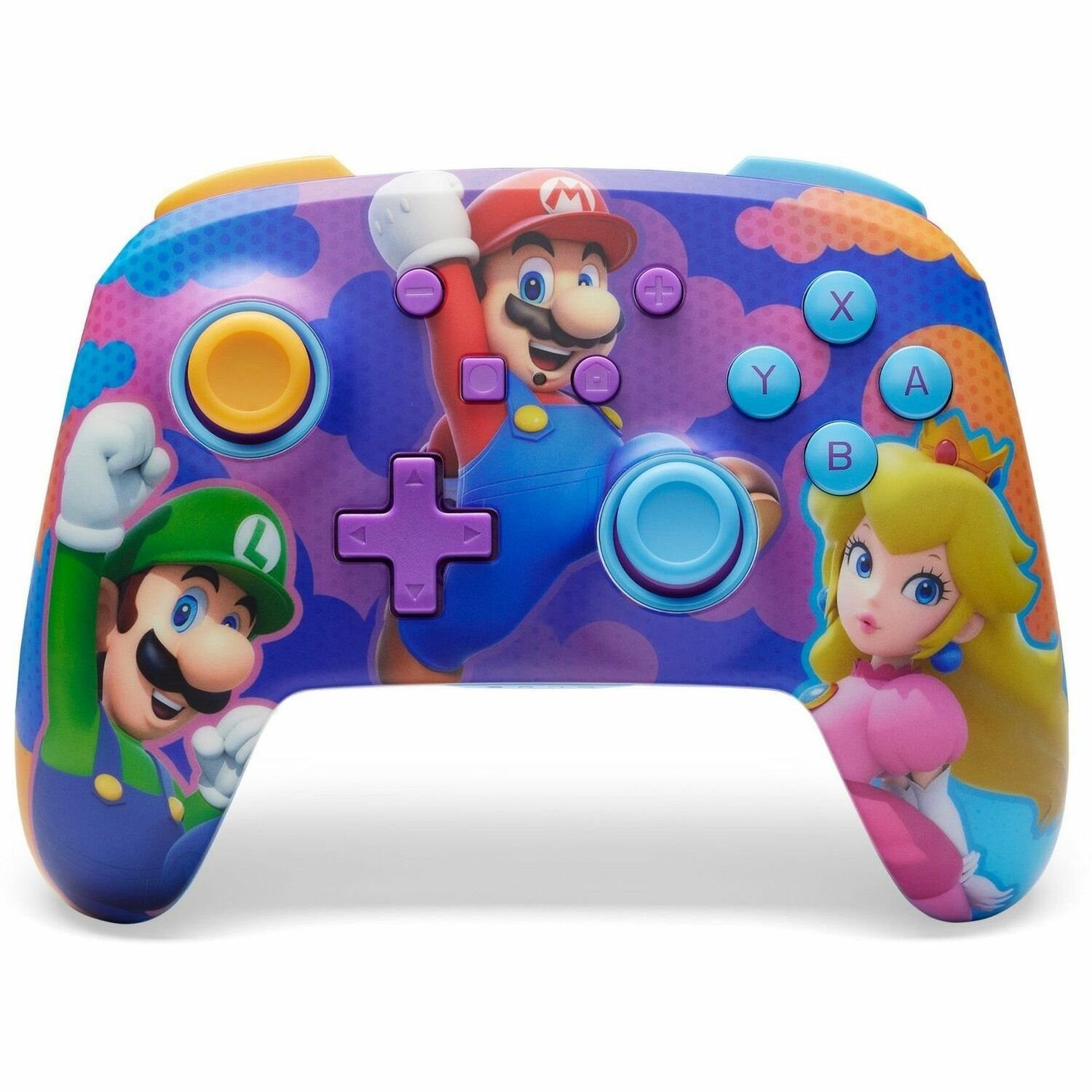 PowerA Enhanced Wireless Controller for Nintendo Switch - Colour Splash Heroes