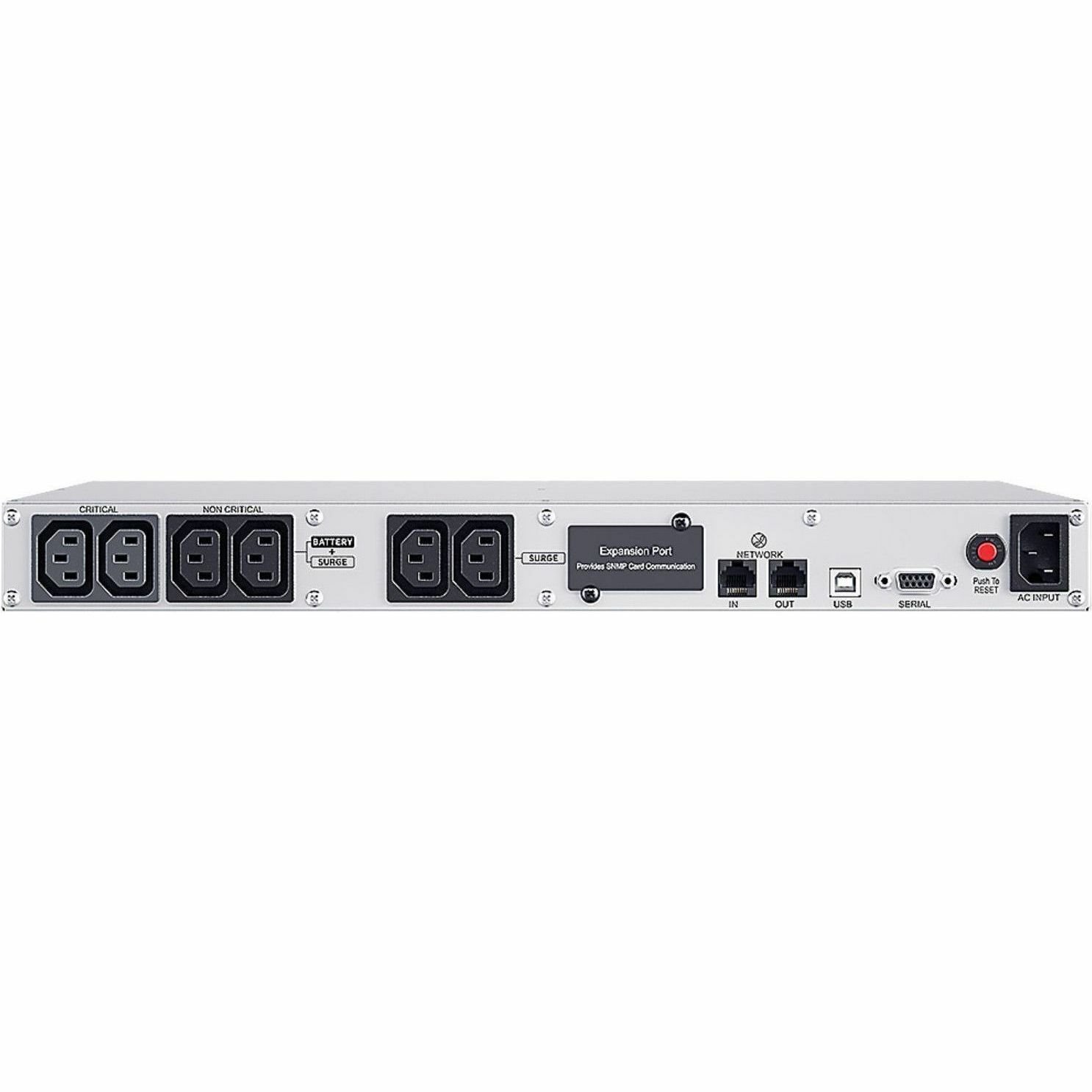 CyberPower PFC Sinewave CP1000EIPFCRM1U Line-interactive UPS - 1 kVA/600 W