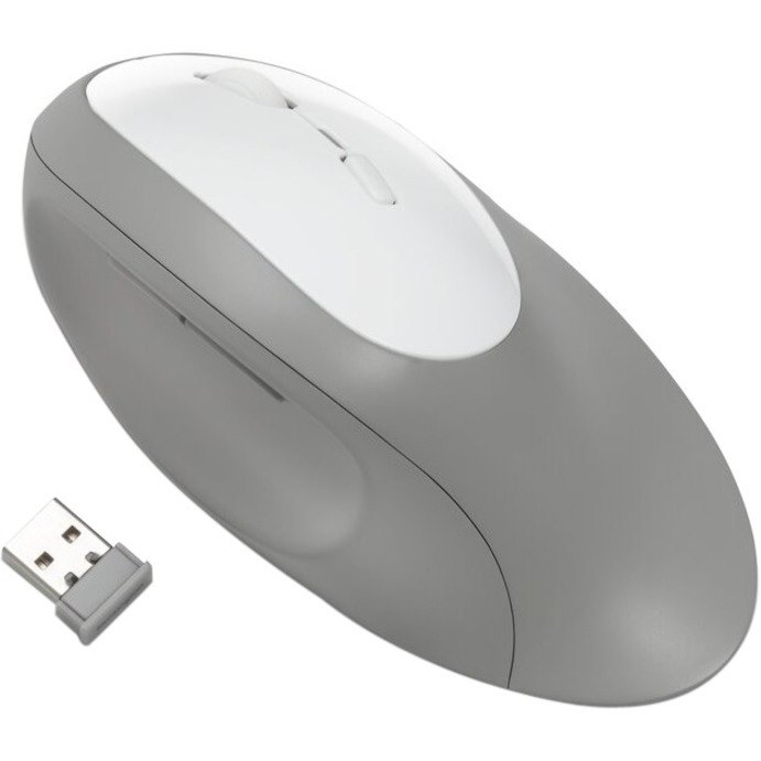 Kensington Pro Fit Mouse - Bluetooth/Radio Frequency - USB - 5 Button(s) - Grey