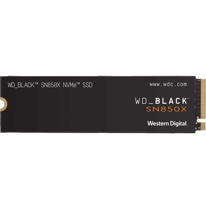 WD Black SN850X 4 TB Solid State Drive - M.2 2280 Internal - PCI Express NVMe (PCI Express NVMe x4)