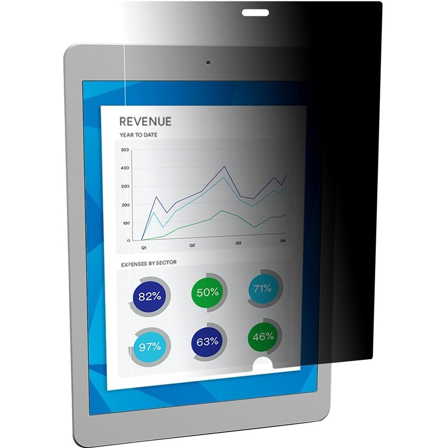 3M&trade; Privacy Filter for Apple&reg;; iPad Air&reg;; 1/2/Pro&reg;; 9.7 Portrait