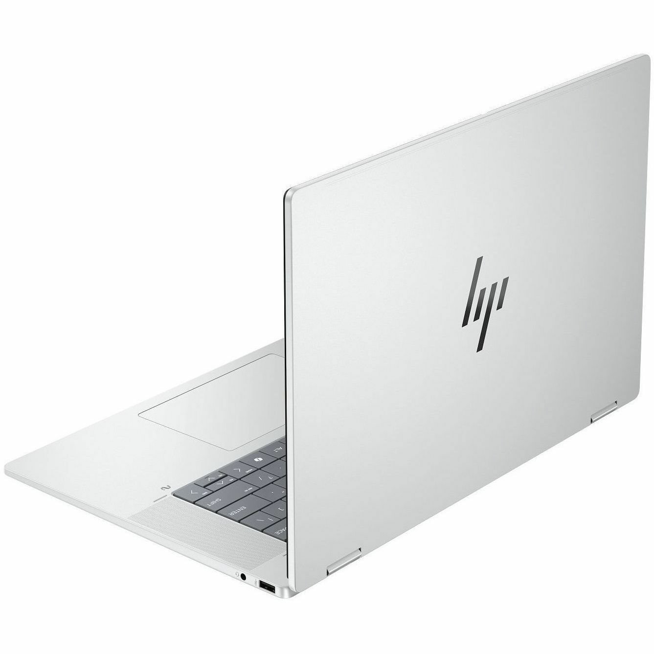 HP OmniBook X Flip 16-as0003TU 16" Touchscreen Convertible Copilot+ PC 2 in 1 Notebook - WUXGA - Intel Core Ultra 5 226V - 16 GB - 512 GB SSD - Glacier Silver
