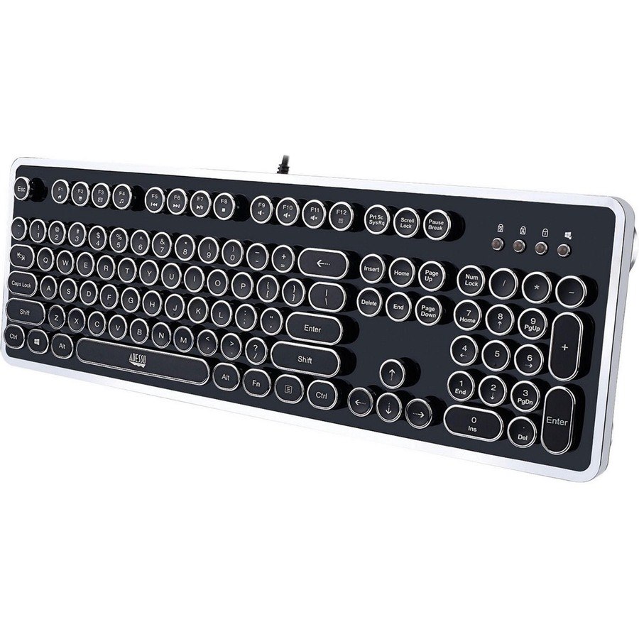 Adesso Desktop Mechanical Typewriter Keyboard