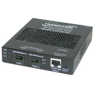 Transition Networks Power over Ethernet PSE Media Converter