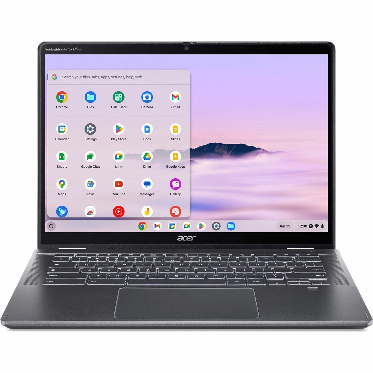 Acer Chromebook Plus Spin 514 CPE594-1N CPE594-1N-57ZJ 14" Touchscreen Convertible 2 in 1 Chromebook - WUXGA - Intel Core 5 120U - 16 GB - 256 GB SSD - English (US) Keyboard - Iron