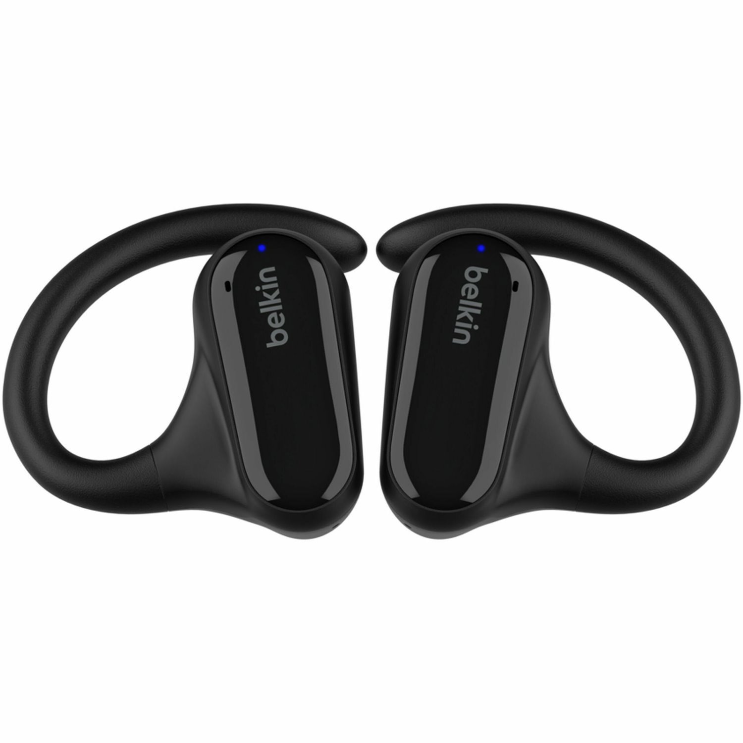 Belkin SoundForm ClearFit True Wireless Over-the-ear, Open-ear, Earbud Stereo Earset - Black