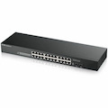 ZYXEL GS1100 GS1100-24E 24 Ports Ethernet Switch - Gigabit Ethernet - 100/1000Base-T - Black