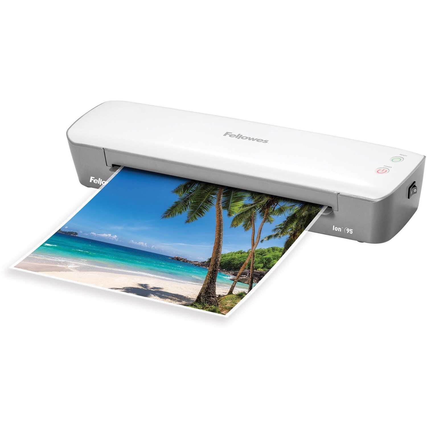 Fellowes&reg; Ion&trade;&trade; 95 Thermal Laminator for Home, School or Office with 15 Pouch Starter Kit, Easy to Use, Quick Warm-Up, Jam-Free