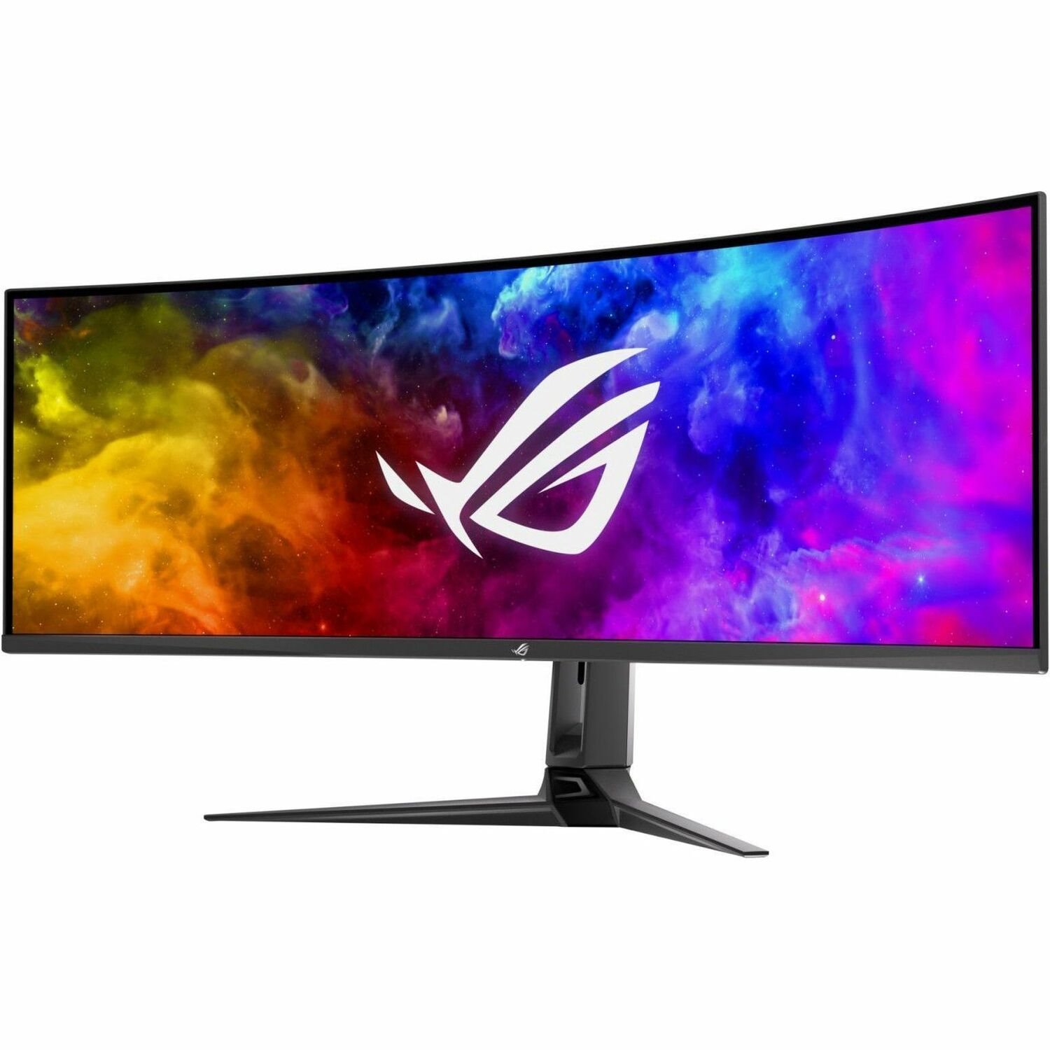 Asus ROG Swift PG49WCD 49" Class Dual Quad HD (DQHD) Curved Screen Gaming OLED Monitor - 32:9 - Black