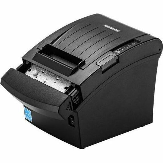 Bixolon SRP-350plusV Direct Thermal Printer - Monochrome - Receipt Print - Ethernet - USB - USB Host - Serial - Wireless LAN - With Cutter - Black