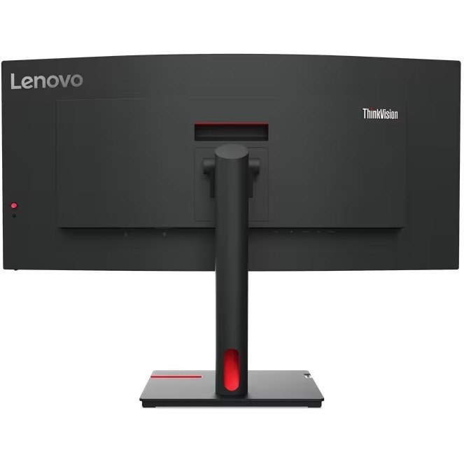 Lenovo ThinkVision T34w-30 34" Class UW-QHD Curved Screen LED Monitor - 21:9 - Raven Black