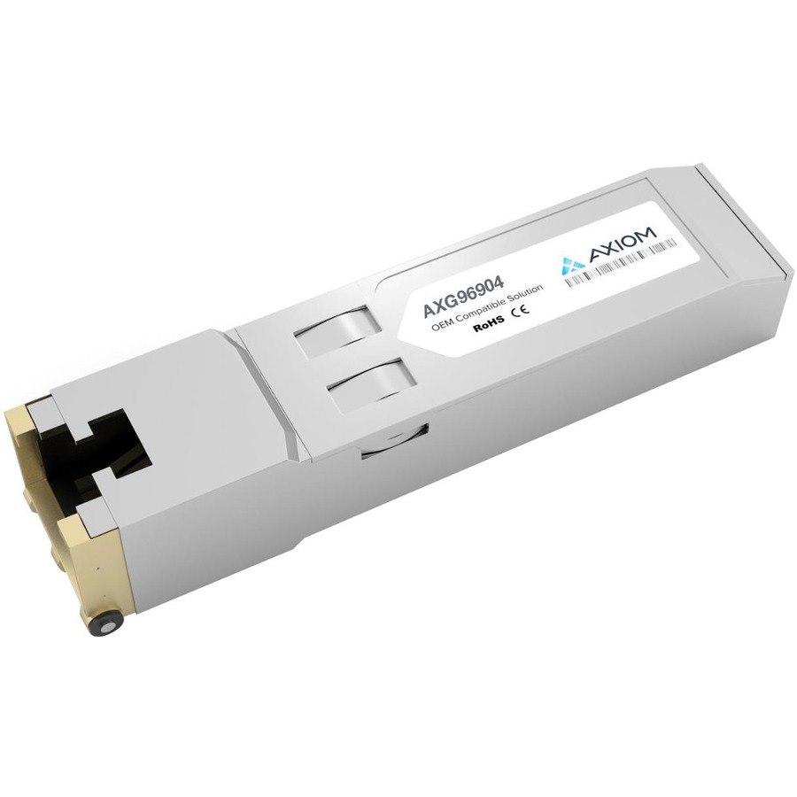 Axiom 10GBASE-T SFP+ Transceiver for Force 10 - GP-10GSFP-1T - TAA Compliant