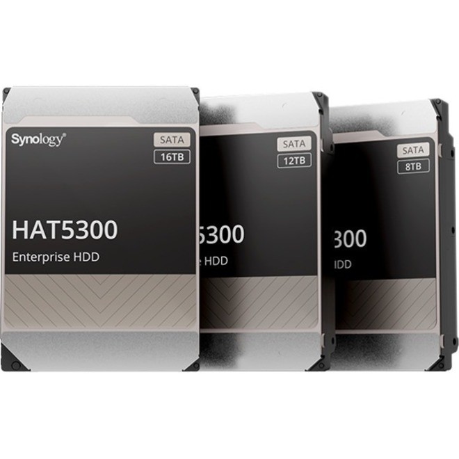 (For Synology NAS only) Synology Enterprise Storage HDD 12TB, Internal, 3.5' SATA , HAT5300, 5-year warranty, reliable hard drives for Synology syste