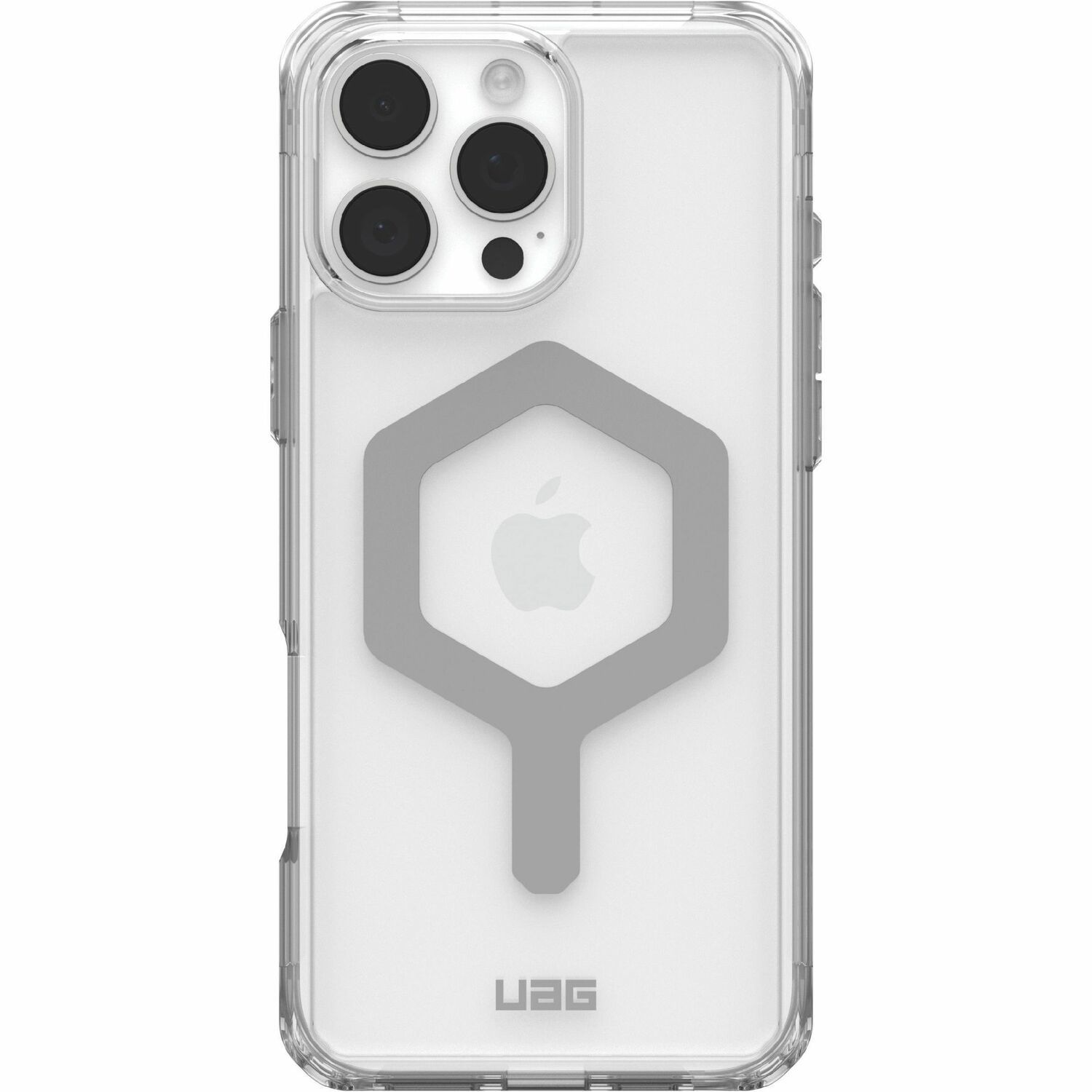 Urban Armor Gear Plyo iPhone 16 Pro Max Case - Ice/Silver