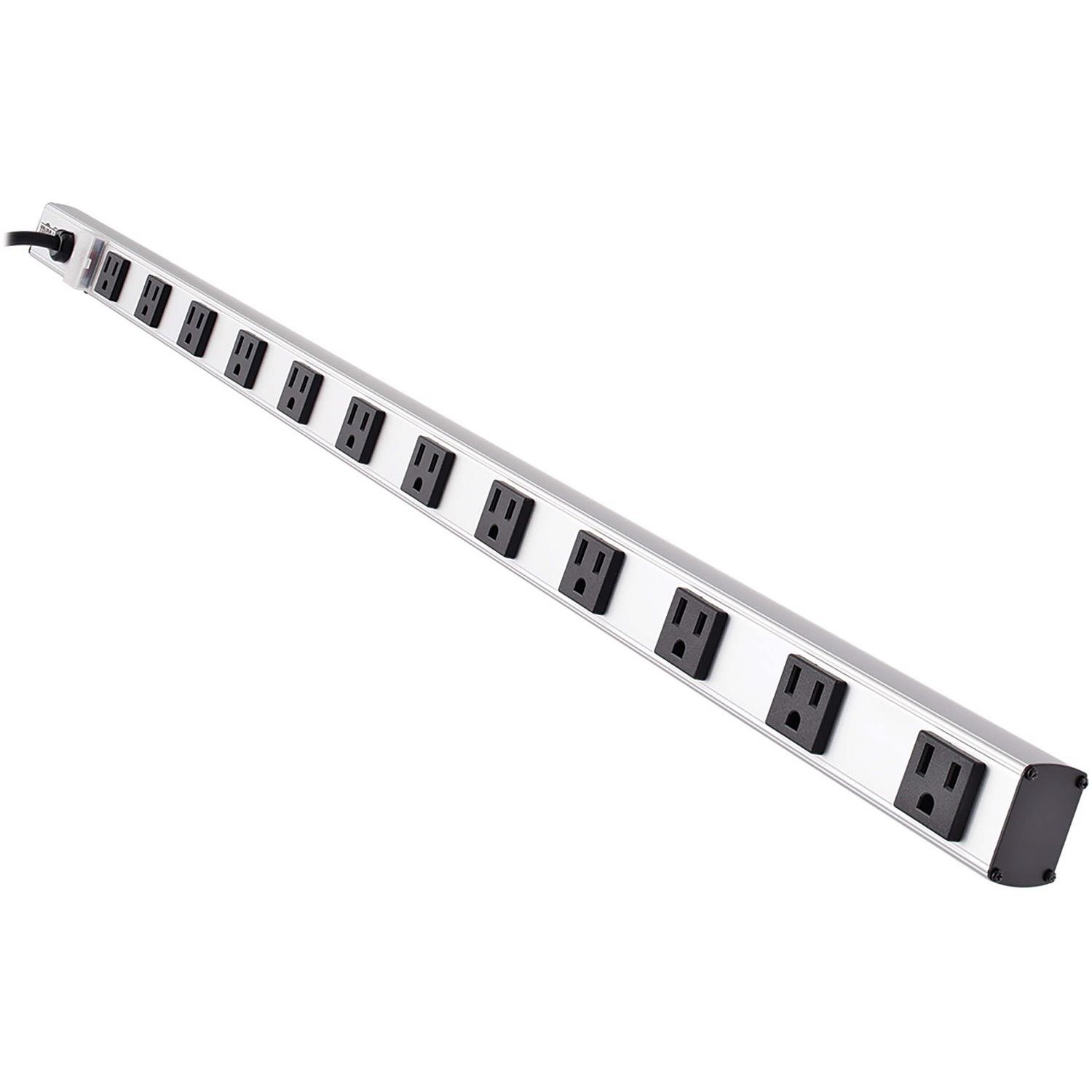 Eaton Tripp Lite Series 12 Right-Angle Outlet Vertical Power Strip, 120V, 15A, 15 ft. (4.57 m) Cord, 5-15P, 36 in.