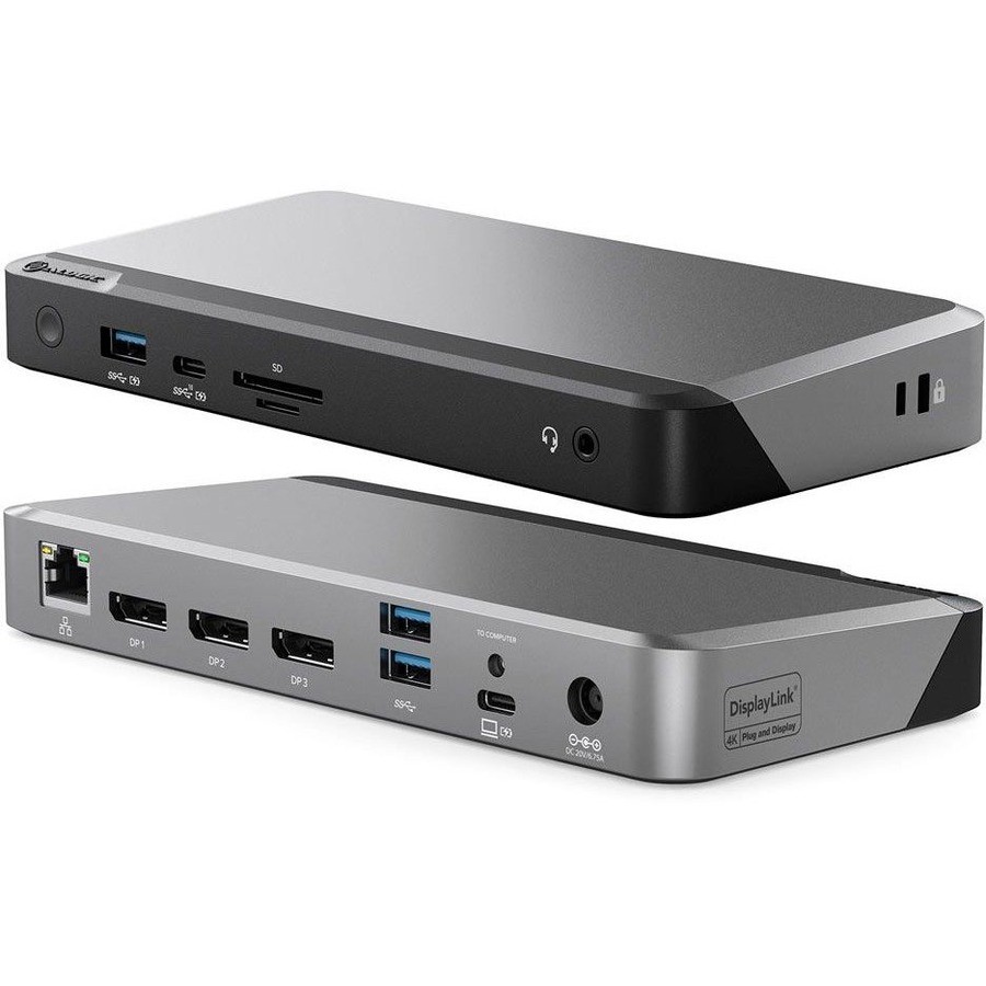 ALOGIC Universal Triple 4K Docking Station with 100W Power Delivery – PRIME DX3 Dock