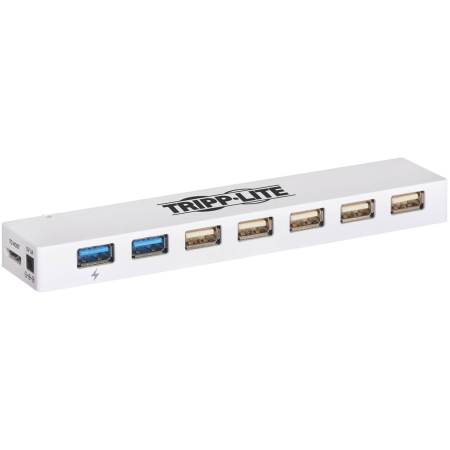 Eaton Tripp Lite Series 7-Port USB 3.x (5Gbps) / USB 2.0 Combo Hub - USB Charging, 2 USB 3.x & 5 USB 2.0 Ports