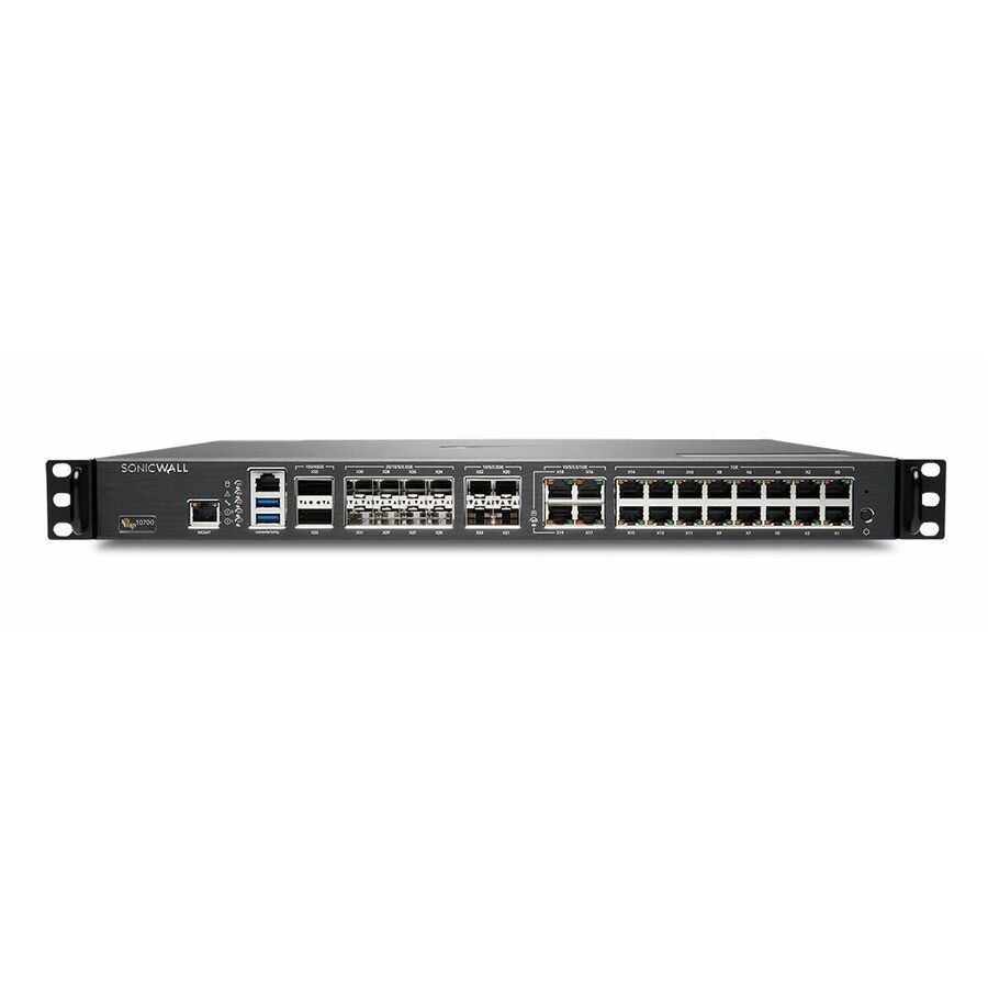 SonicWall NSsp NSsp 10700 Network Security/Firewall Appliance - 1 Year Advanced Protection Service Suite (APSS)