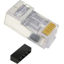 ICC Cat.6 8P8C Shielded Modular Plug, 100 pcs