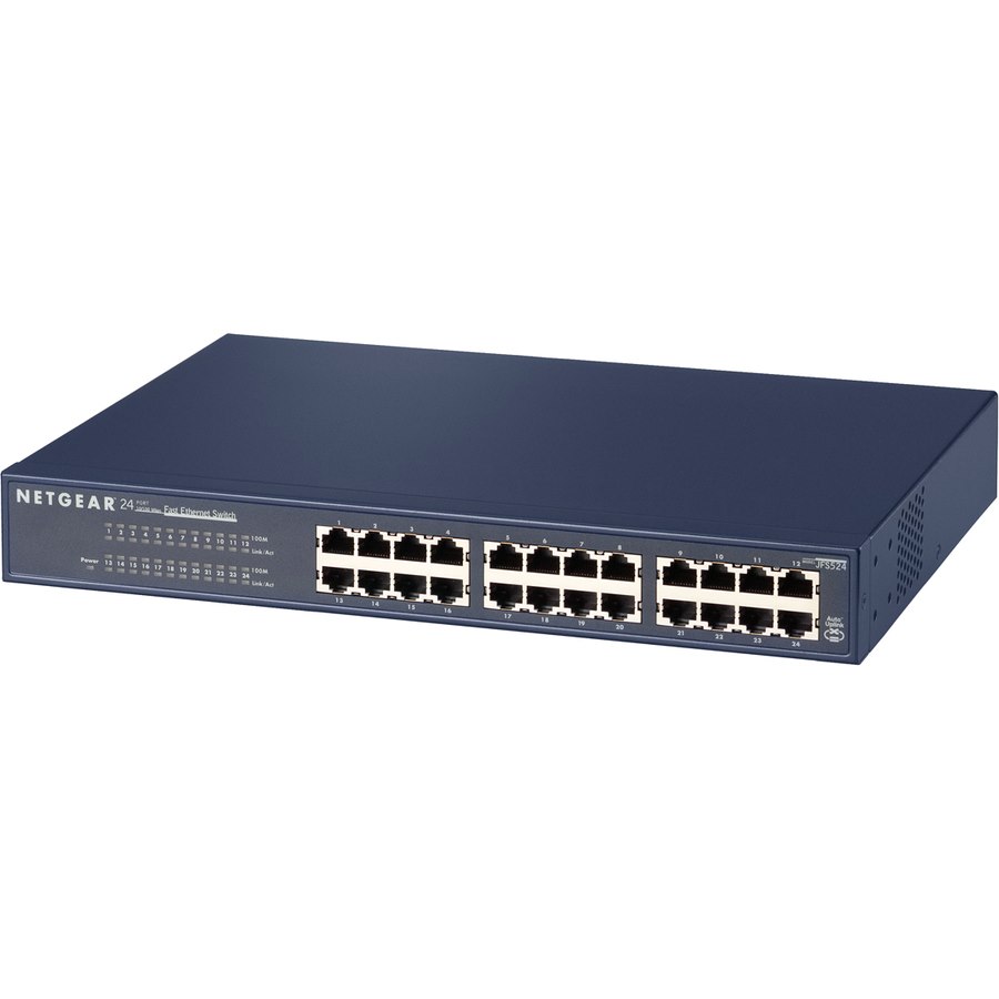 Netgear ProSafe JFS524 24 Ports Ethernet Switch - 10/100Base-TX