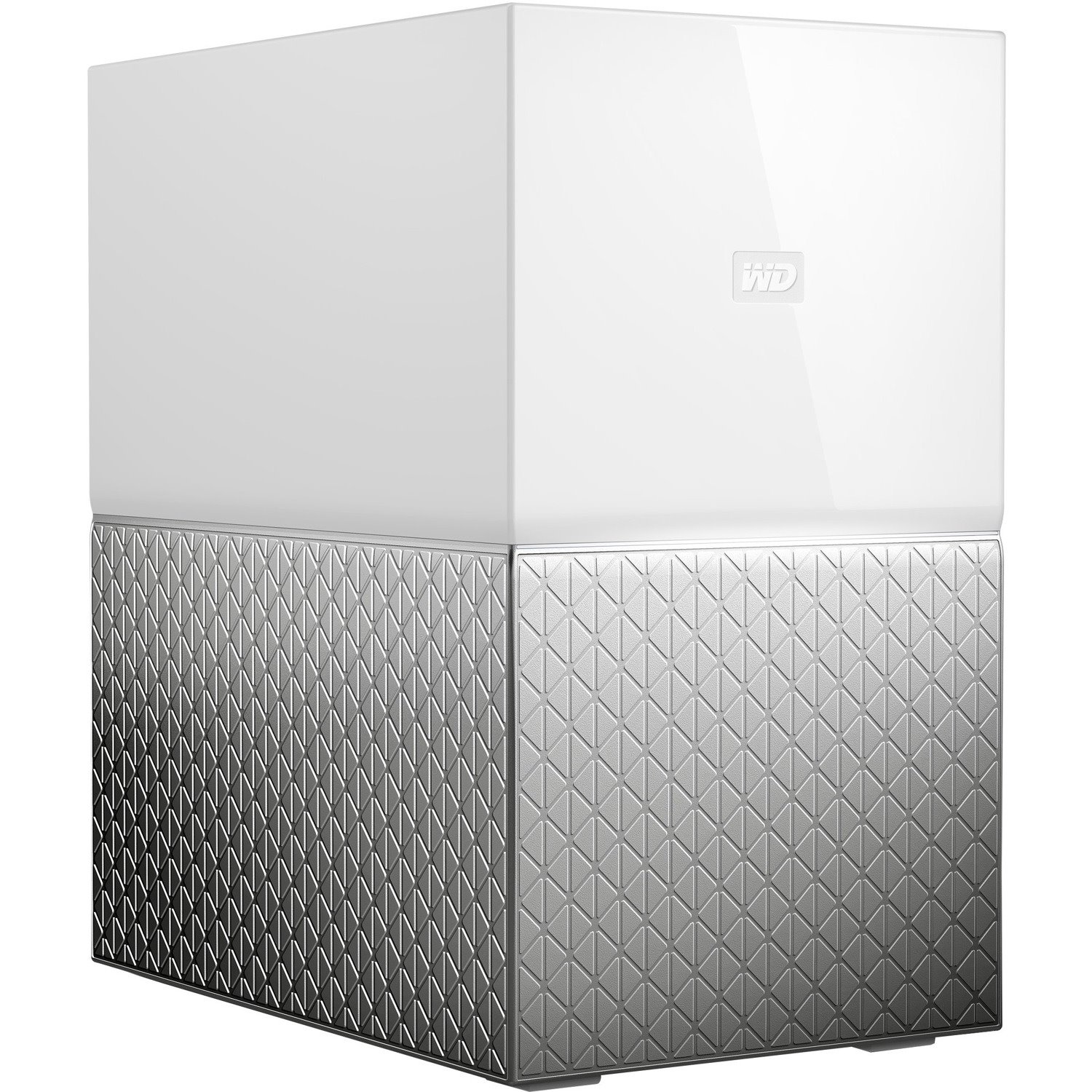 WD My Cloud Home Duo WDBMUT0060JWT-EESN 2 x Total Bays NAS Storage System - 6 TB HDD Desktop