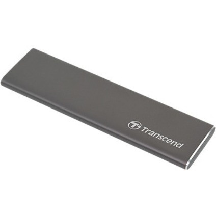 Transcend ESD250C 240 GB Portable Solid State Drive - External - SATA - Space Gray