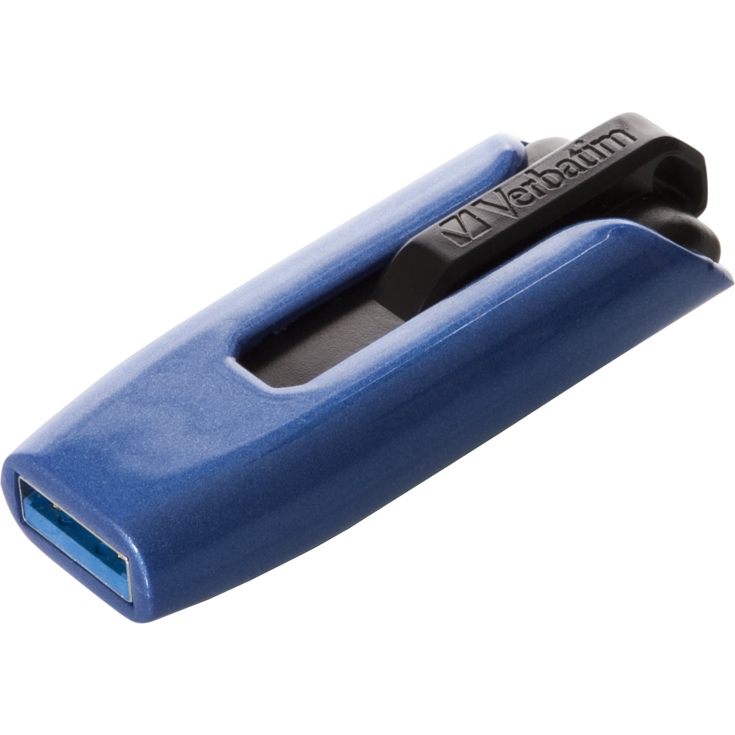 Verbatim Store 'n' Go V3 MAX 64 GB USB 3.0 Flash Drive - Black, Blue